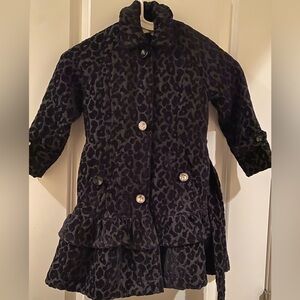 Vintage Couture Black Lined Coat